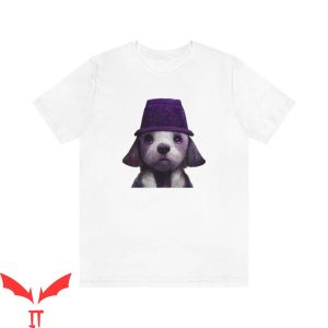 Purple Dog T-Shirt Love Dog Cool Design Trendy Graphic