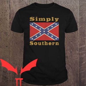 Rebel Flag T-Shirt Simply Southern Vintage Classic Shirt