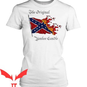 Rebel Flag T-Shirt The Original Yankee Candle Vintage