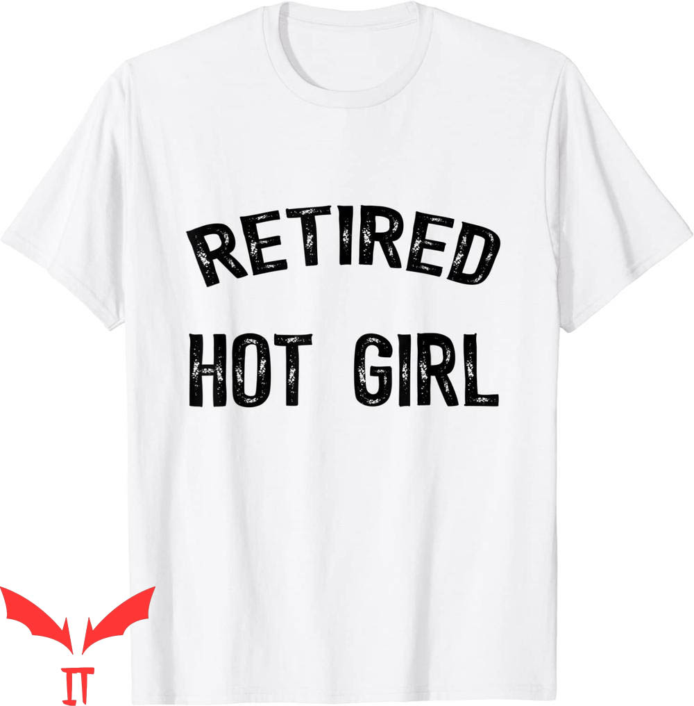 Retired Hot Girl T-Shirt Funny Style Cool Graphic Tee Shirt