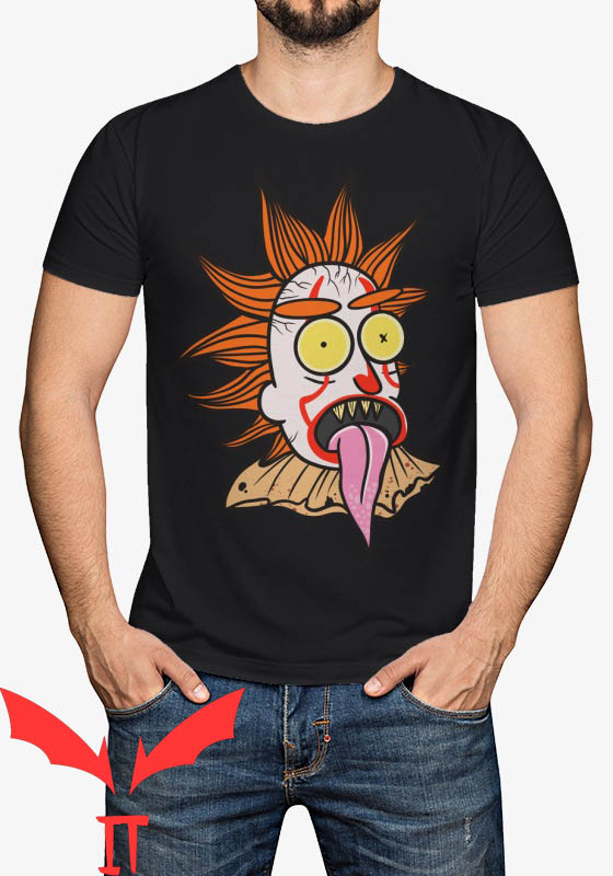 Rick And Morty Pennywise T-Shirt Albert Einstein IT Movie
