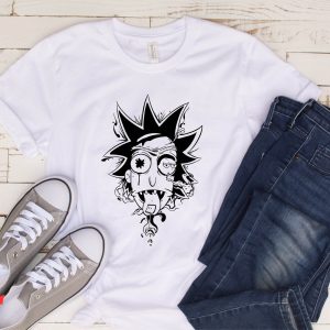 Rick And Morty Pennywise T-Shirt Cartoon IT The Movie