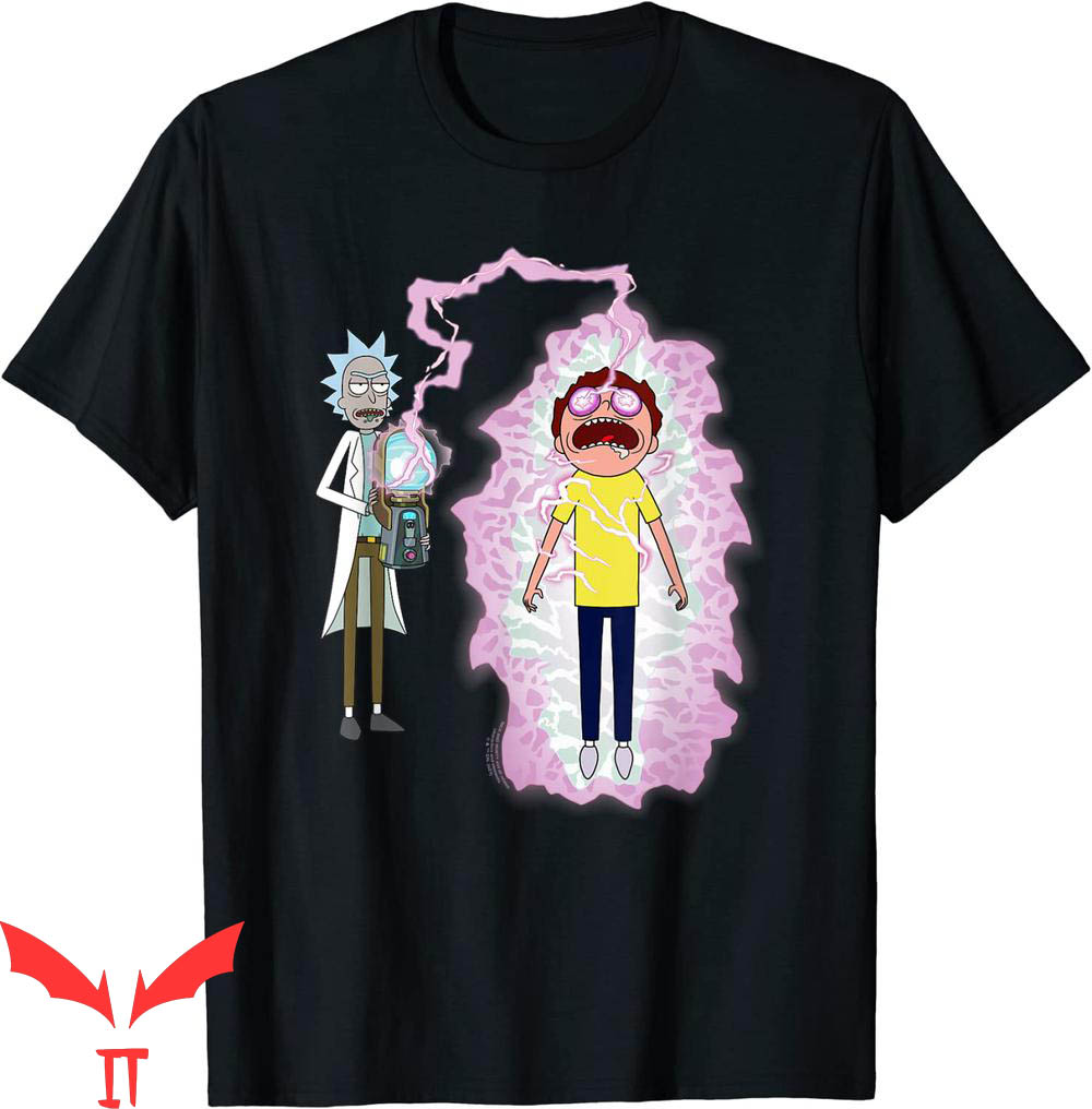 Rick And Morty Pennywise T-Shirt Reboot IT The Movie Tee