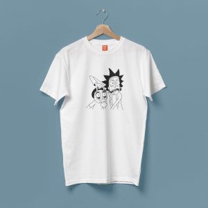 Rick And Morty Pennywise T-Shirt Starry Night Funny IT Movie