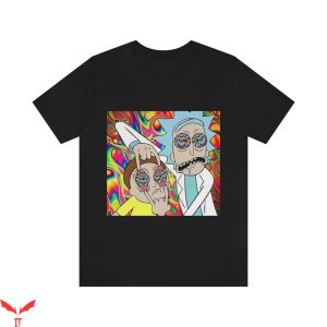 Rick And Morty Pussy Pounders T-Shirt Acid Graphic Tee