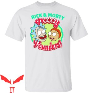 Rick And Morty Pussy Pounders T-Shirt Funny Quote Graphic