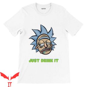 Rick And Morty Pussy Pounders T-Shirt Just Drink It Shirt