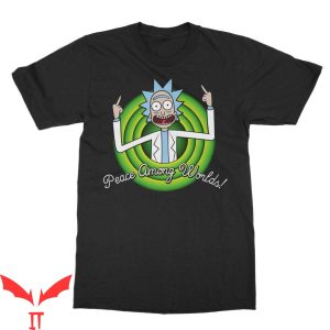Rick And Morty Pussy Pounders T-Shirt Peace Among Worlds
