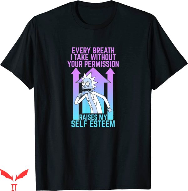 Rick And Morty Pussy Pounders T-Shirt Rick’s Self-Esteem