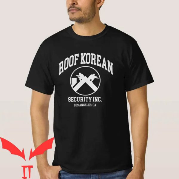 Roof Korean T-Shirt History Graphic Trendy Design Tee