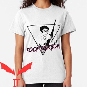 Roof Korean T-Shirt History Graphic Trendy Meme Tee Shirt