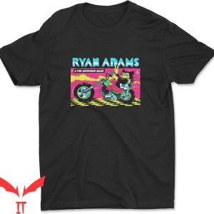 Ryan Adams T-Shirt Ryan D Adams Cartoon Painting Tee Shirt