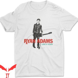 Ryan Adams T-Shirt Ryan D Adams Play Guitar Tee Shirt