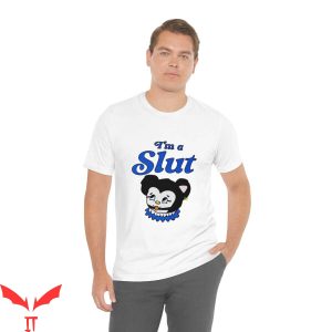 SL UT T-Shirt I Am A Slut Funny Meme Graphic Tee Shirt
