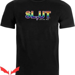 SL UT T-Shirt Sl,Ut Pride Funny Meme Graphic Tee Shirt