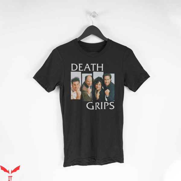 Seinfeld Death Grips T-Shirt Funny Parody TV Show 90s 80s
