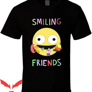 Smiling Friends T-Shirt Father’s Mother’s Day Vintage Tee