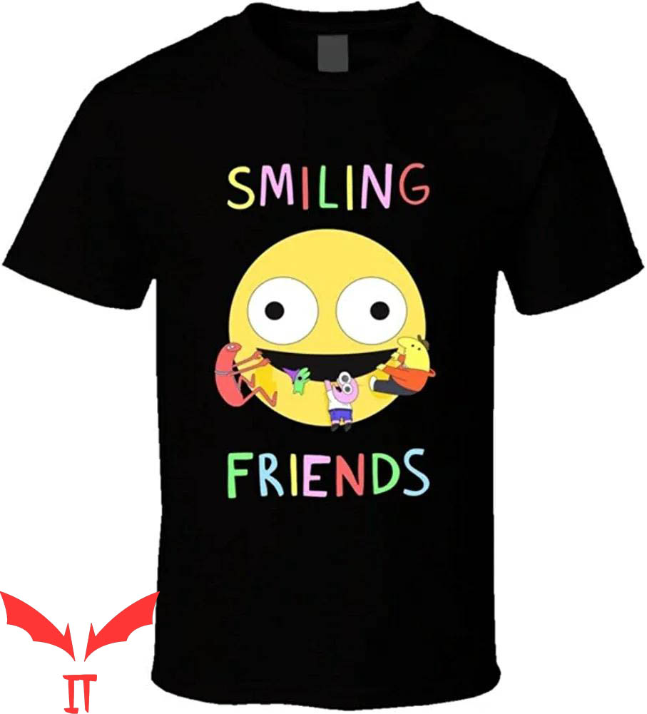 Smiling Friends T-Shirt Father's Mother's Day Vintage Tee