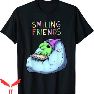 Smiling Friends T-Shirt Funny Graphic Cool Design Tee