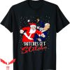 Snitches Get Stitches T-Shirt The Santa Anti Biden Christmas