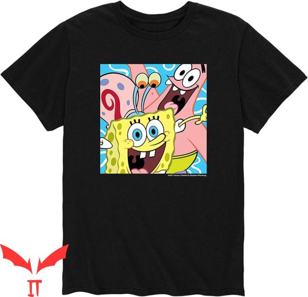Spongebob Gangster T-Shirt Hybrid Apparel Spongebob Tee