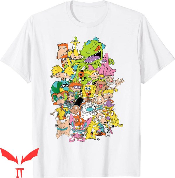 Spongebob Gangster T-Shirt Nickelodeon Complete Nick 90s