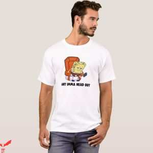 Spongebob Gangster T-Shirt Personalized Funny Meme Tee