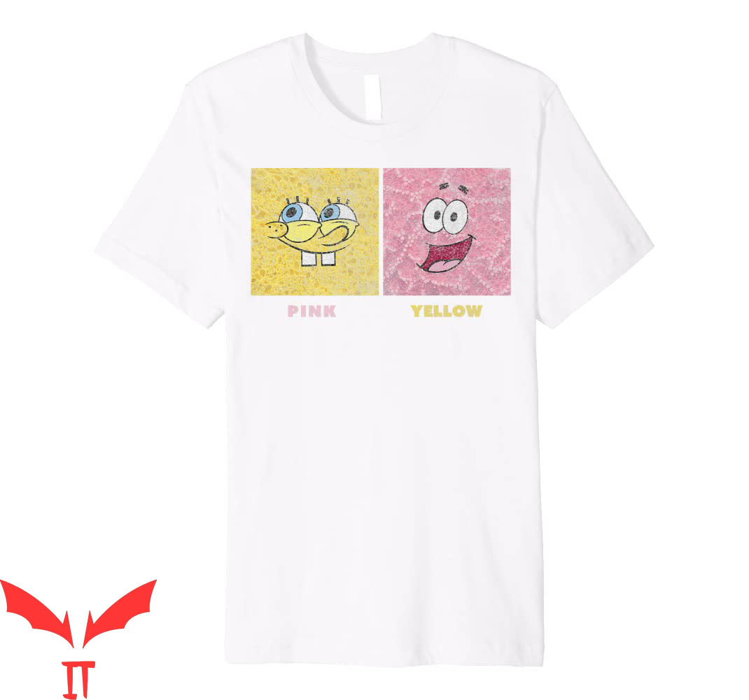 Spongebob Gangster T-Shirt Sponge Bob Meme Collage Tee Shirt