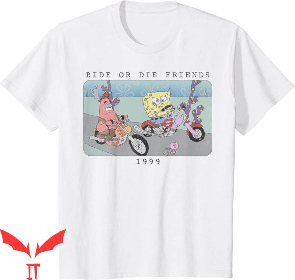Spongebob Gangster T-Shirt SpongeBob SquarePants Ride Or Die