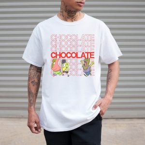 Spongebob Gangster T-Shirt Spongebob Chocolate Meme T-Shirt