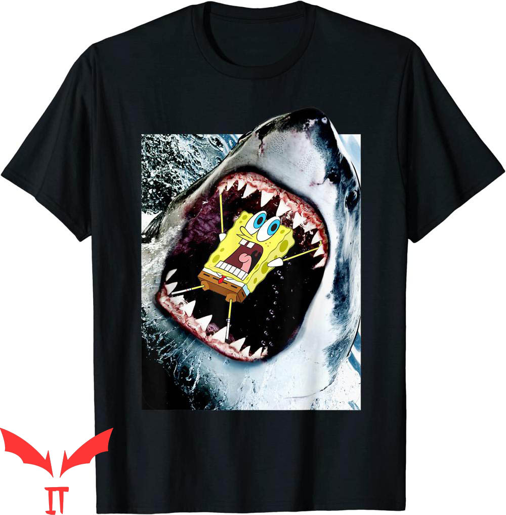 Spongebob Gangster T-Shirt Spongebob SquarePants Shark