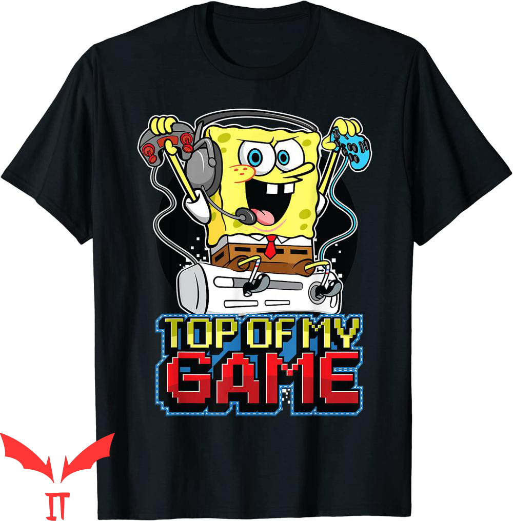 Spongebob Gangster T-Shirt Spongebob SquarePants Top Of Game