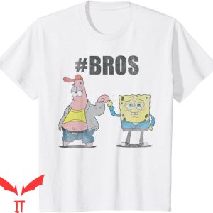 Spongebob Gangster T-Shirt Spongebob Squarepants And Patrick
