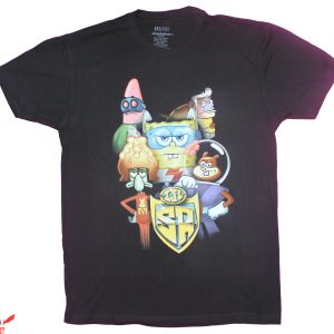 Spongebob Gangster T-Shirt The Super Acquaintances Tee Shirt