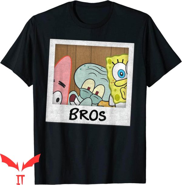 Spunch Bob T-Shirt Classic Spongebob Squarepants Bros Tee