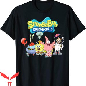 Spunch Bob T-Shirt SpongeBob SquarePants Friends Tee Shirt
