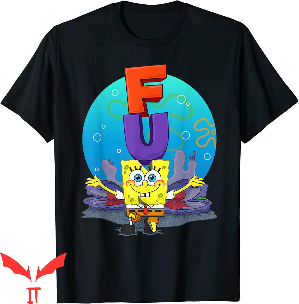 Spunch Bob T-Shirt SpongeBob The F.U.N Song Tee Shirt