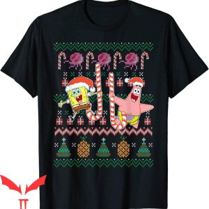 Spunch Bob T-Shirt Spongebob SquarePants And Patrick Holiday
