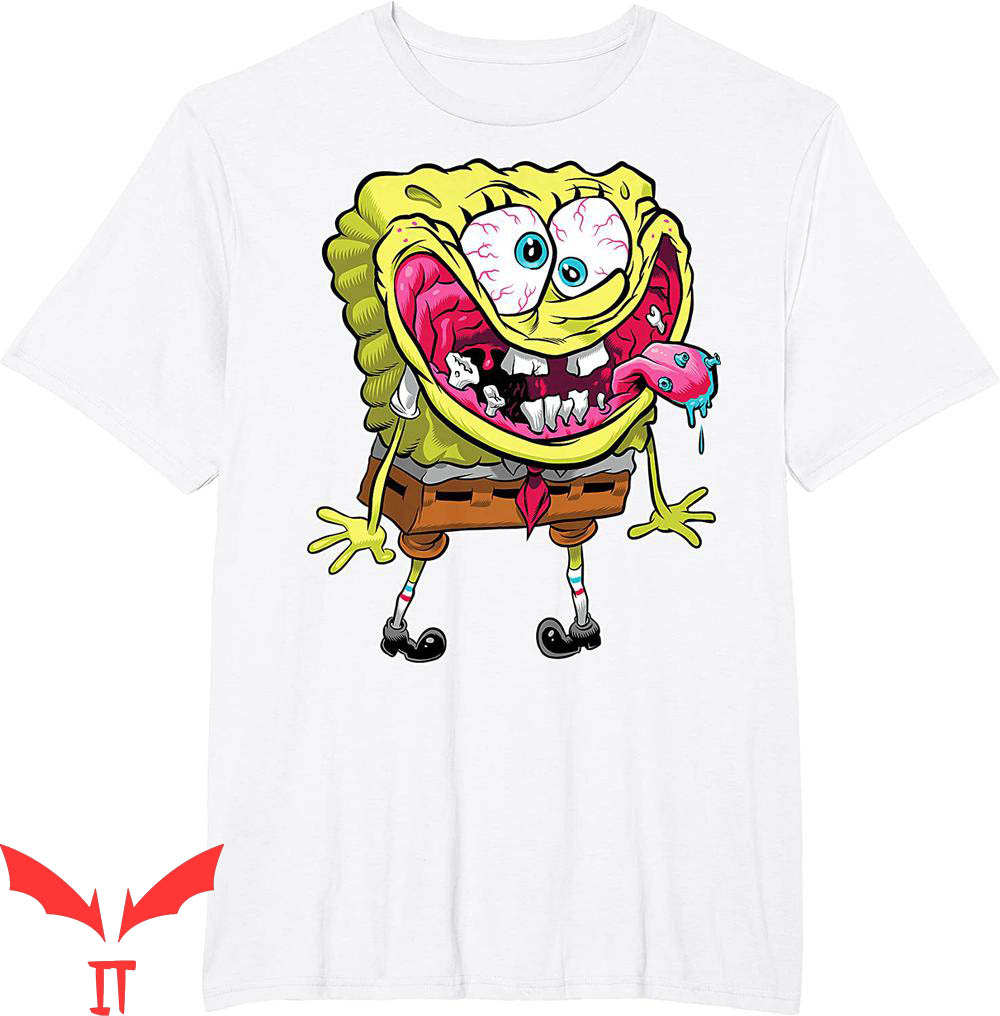Spunch Bob T-Shirt Spongebob Squarepants Wired Tee Shirt
