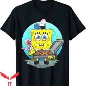 Spunch Bob T-Shirt The Krusty Krab Pizza Delivery Tee Shirt