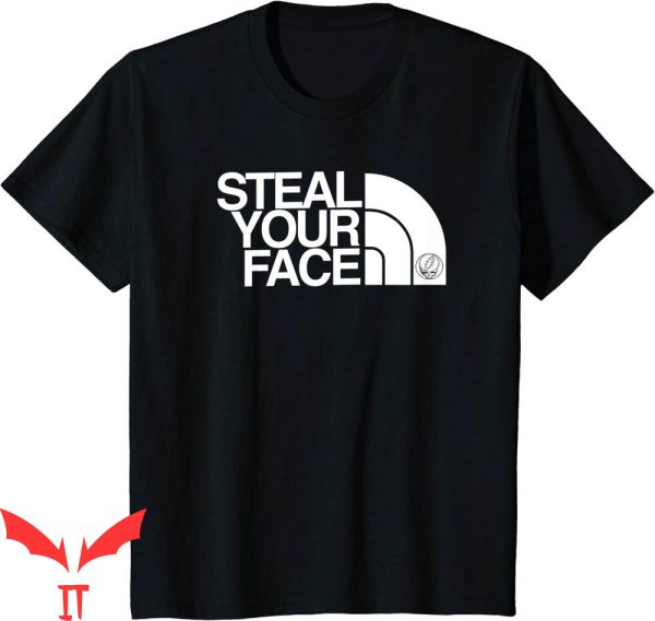 Steal Your Face T-Shirt Grateful Dead Rock Dancing Bear Tee
