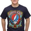 Steal Your Face T-Shirt Liquid Blue Grateful Dead Steal Tee