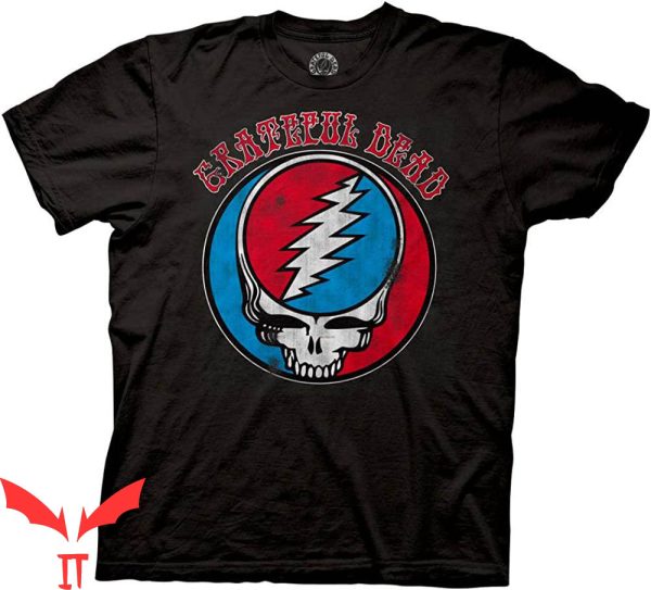 Steal Your Face T-Shirt Ripple Junction Grateful Dead Tee