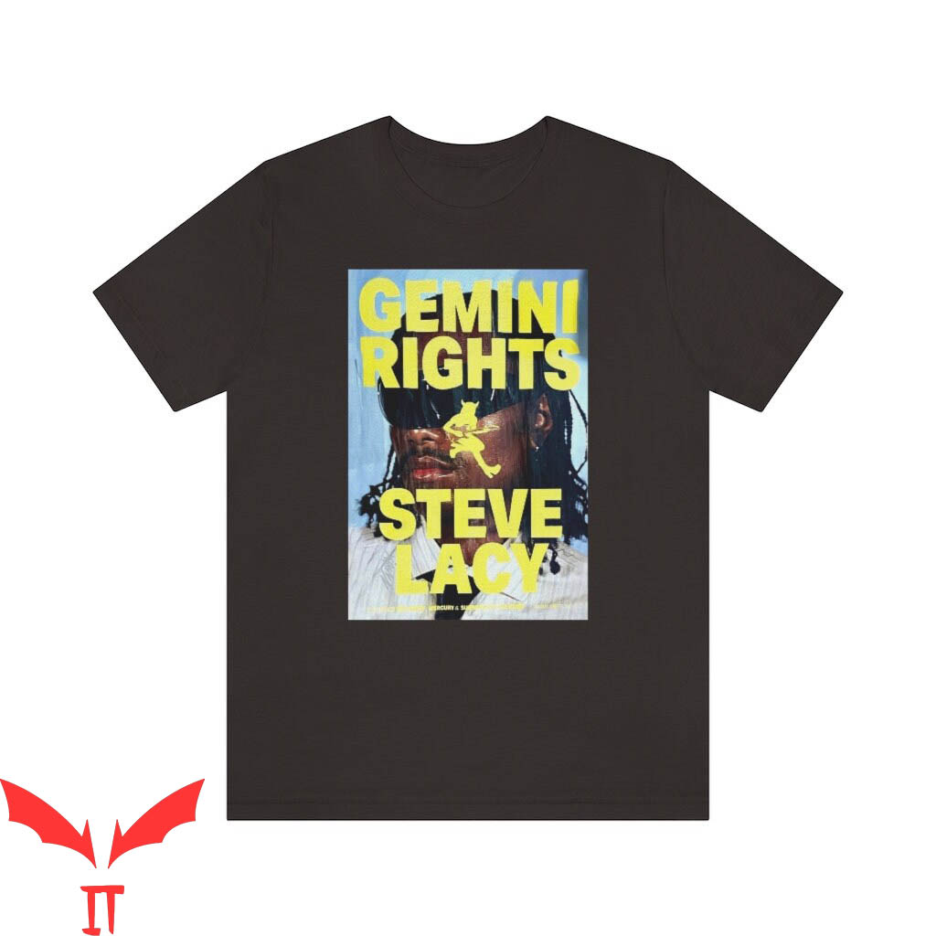 Steve Lacy T-Shirt Gemini Rights Rappers Cool Graphic Tee