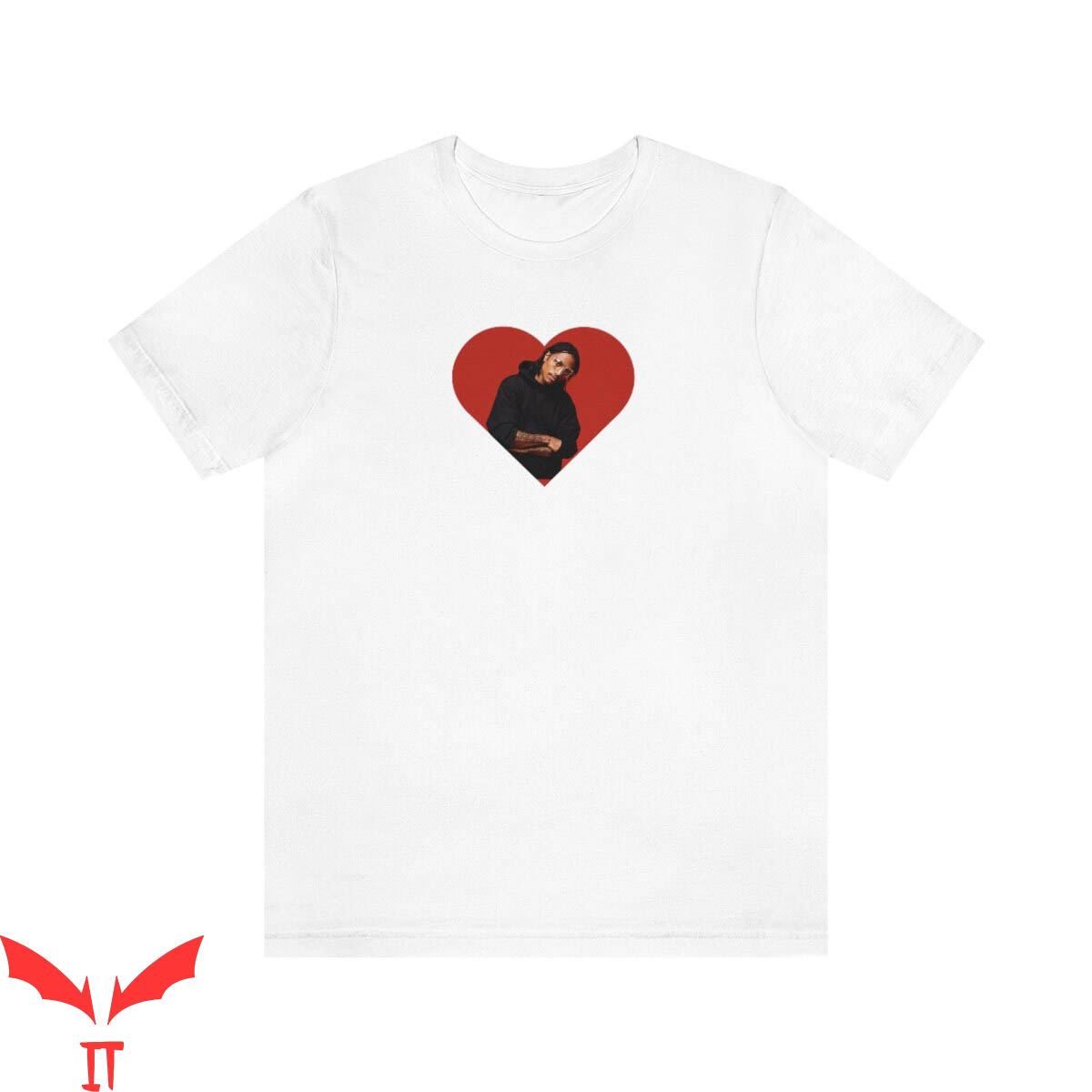 Steve Lacy T-Shirt Heart Vintage Tour Cool Graphic Tee