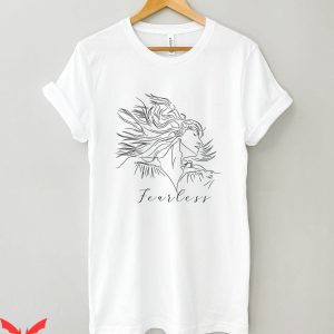 Taylor Swift Metal T-Shirt Fearless Art Graphic Tee Shirt