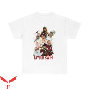 Taylor Swift Metal T-Shirt Vintage Taylor Swift RED Tour