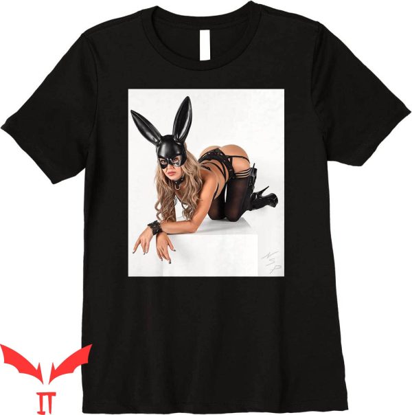 Thats Hot T-Shirt Hot Girl On Bad Bunny Pinup Tee Shirt