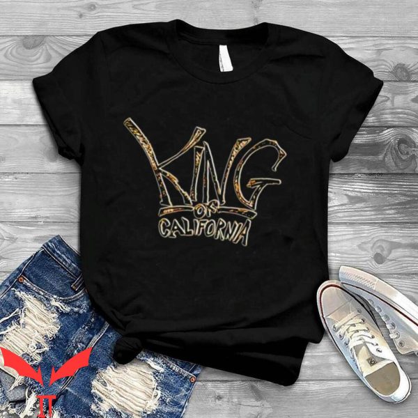 The King Of California T-Shirt Cool Logo Graphic Tee