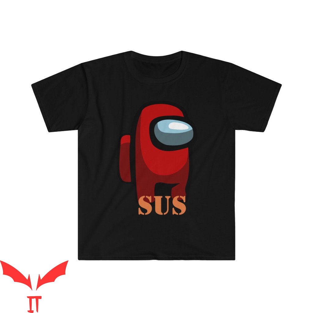 Too Cute To Be Sus T-Shirt Among Us Cute Funny Design Tee